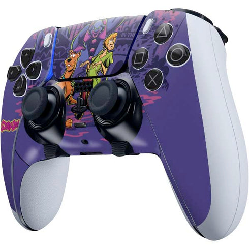 Scooby-Doo Shaggy and Ghost Clown PS5 DualSense Edge Pro Controller Skin