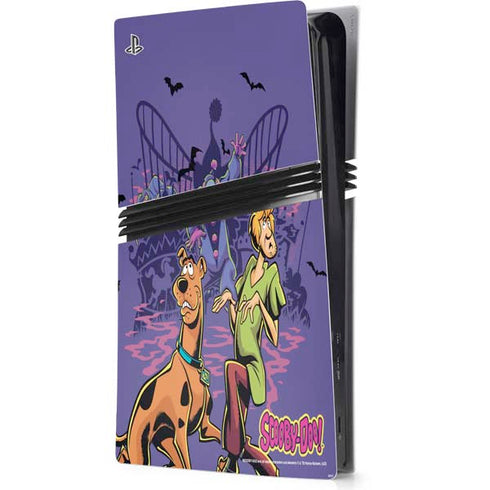 Scooby-Doo Shaggy and Ghost Clown PS5 Pro Console Skin
