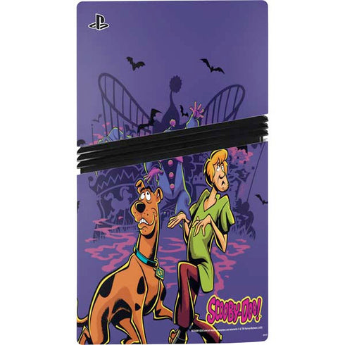 Scooby-Doo Shaggy and Ghost Clown PS5 Pro Console Skin