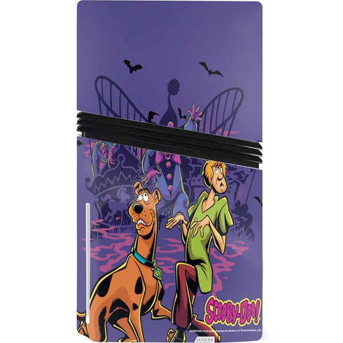Scooby-Doo Shaggy and Ghost Clown PS5 Pro Disk Bundle Skin