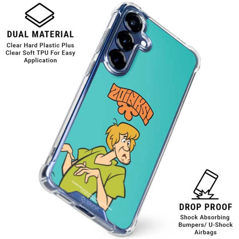 Scooby Doo Shaggy Galaxy S25 Plus Clear Case