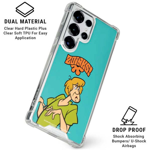 Scooby Doo Shaggy Galaxy S25 Ultra Clear Case