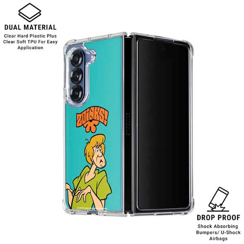 Scooby Doo Shaggy Galaxy Z Fold6 Clear Case
