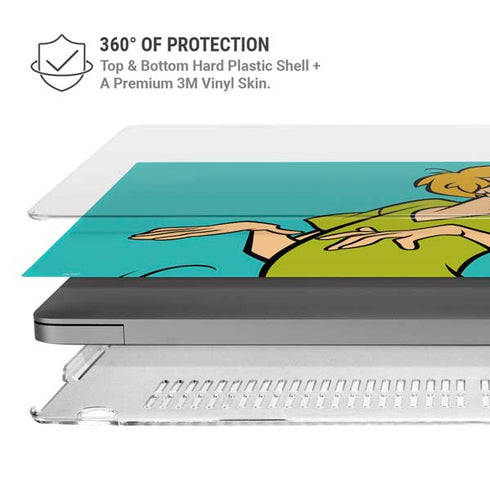 Scooby Doo Shaggy MacBook Pro 14in (2021-24) Case plus Skin