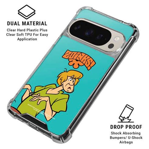 Scooby Doo Shaggy Pixel 9 Pro XL Clear Case