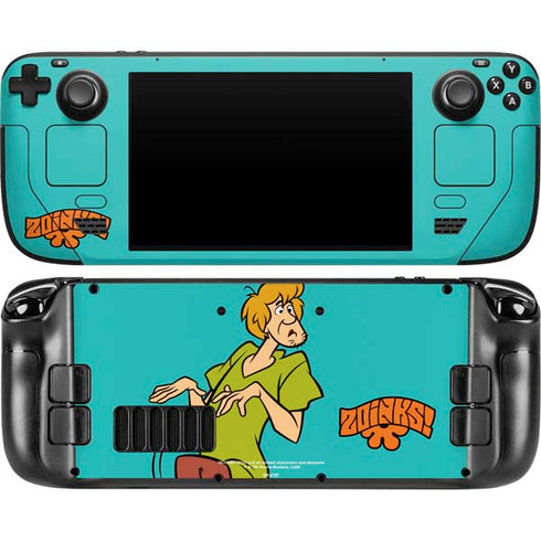 Scooby Doo Shaggy Steam Deck Handheld Gaming Computer OLED Skin