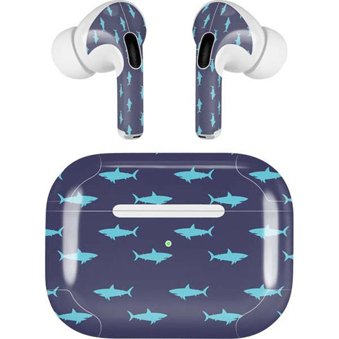 Shark Print AirPods Skins