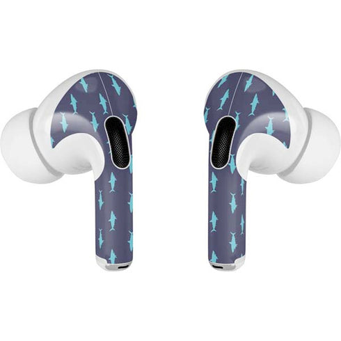 Shark Print AirPods Skins