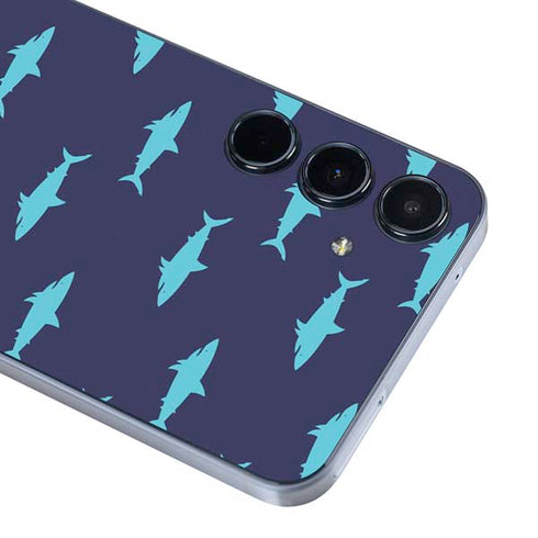 Shark Print Galaxy A35 5G Skin