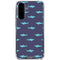 Shark Print Galaxy A36 5G Clear Case