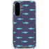Shark Print Galaxy A36 5G Clear Case