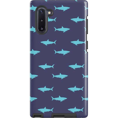 Shark Print Galaxy Cases