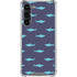 Shark Print Galaxy S24 FE Clear Case