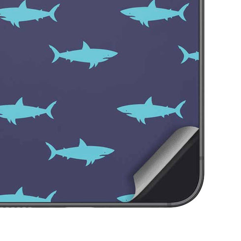 Shark Print Galaxy S24 Skin