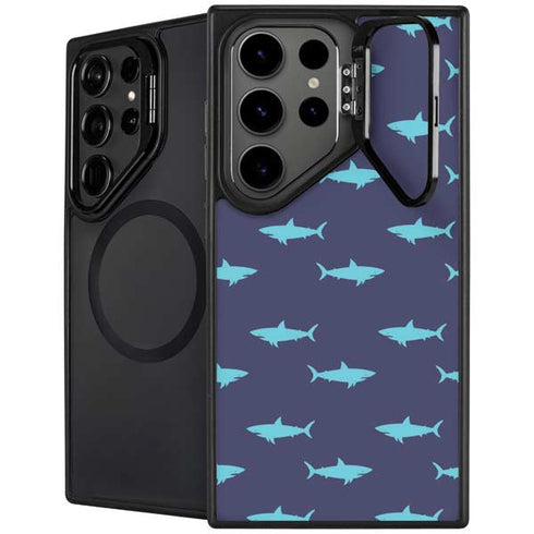 Shark Print Galaxy Cases