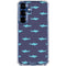 Shark Print Galaxy S25 Clear Case
