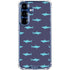 Shark Print Galaxy S25 FE Clear Case
