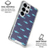 Shark Print Galaxy S25 Ultra Clear Case