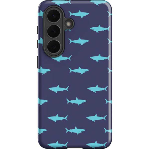 Shark Print Galaxy S26 Impact Case
