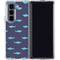 Shark Print Galaxy Z Fold5 5G Clear Case
