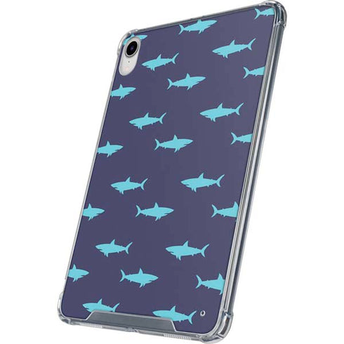 Shark Print iPad 11th Gen (2025) Clear Case