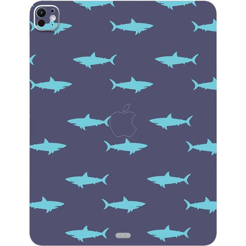Shark Print iPad Pro 13in M4 (2024) Skin