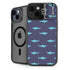 Shark Print iPhone 14 Kickstand Case