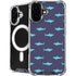 Shark Print iPhone 16 MagSafe Case