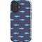 Shark Print iPhone 16 Plus Impact Case