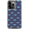 Shark Print iPhone 16 Pro Clear Case