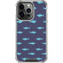 Shark Print iPhone 16 Pro Clear Case
