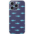 Shark Print iPhone 16 Pro Skin