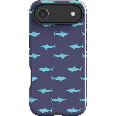 Shark Print iPhone 17 Air Impact Case