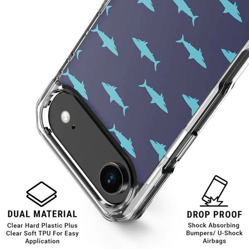 Shark Print iPhone 17 Air MagSafe Case