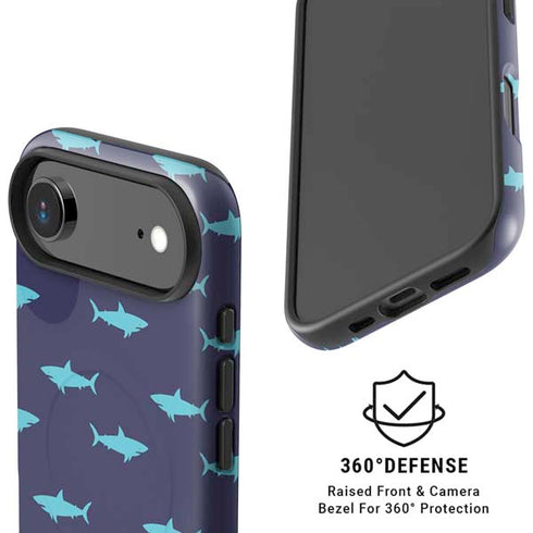 Shark Print iPhone 17 Air Magsafe Impact Case