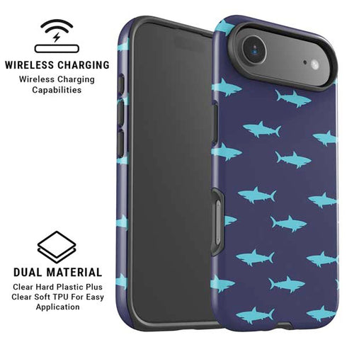 Shark Print iPhone 17 Air Magsafe Impact Case