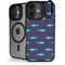 Shark Print iPhone 17 Kickstand Case