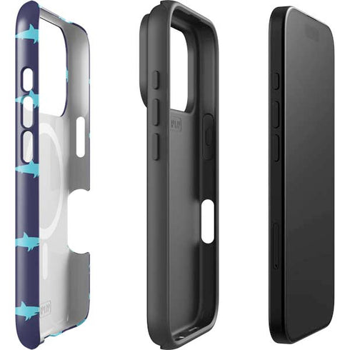 Shark Print iPhone 17 Pro Magsafe Impact Case