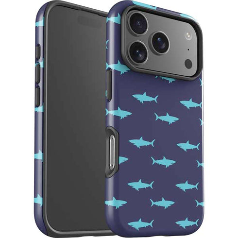 Shark Print iPhone 17 Pro Max Impact Case
