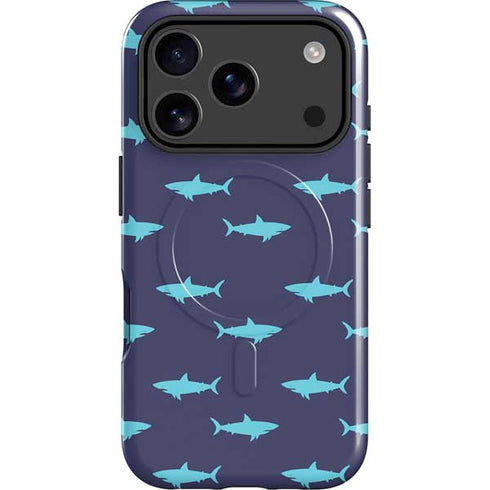 Shark Print iPhone 17 Pro Max Magsafe Impact Case