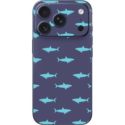 Shark Print iPhone 17 Pro Max Skin