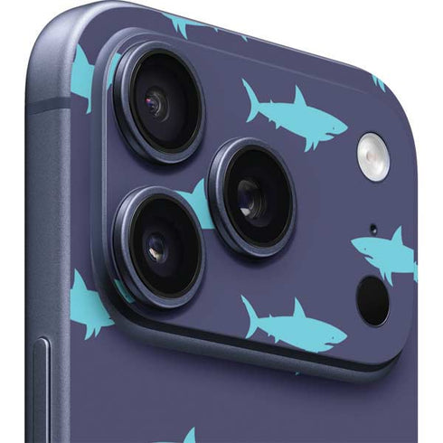 Shark Print iPhone 17 Pro Max Skin