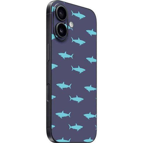 Shark Print iPhone 17 Skin