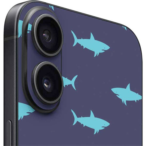 Shark Print iPhone 17 Skin