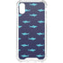 Shark Print iPhone XS Clear Case