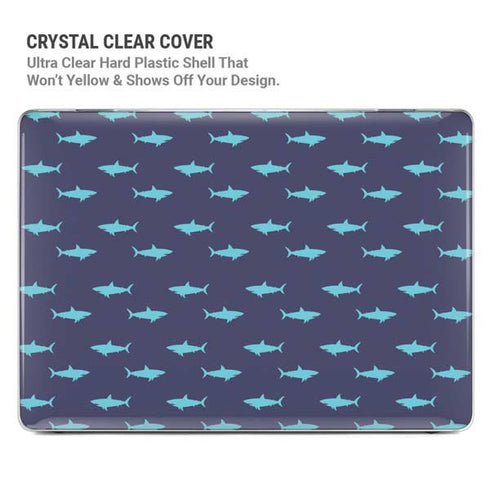 Shark Print MacBook Pro 14in (2021-24) Case plus Skin