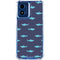 Shark Print Moto G Play 4G (2024) Clear Case
