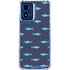 Shark Print Moto G Play 4G (2024) Clear Case