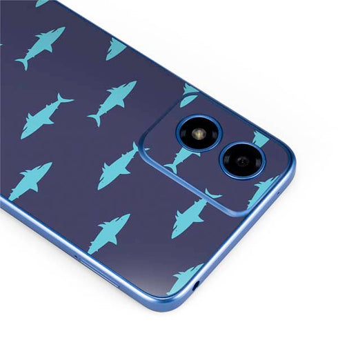 Shark Print Moto G Play 4G (2024) Skin