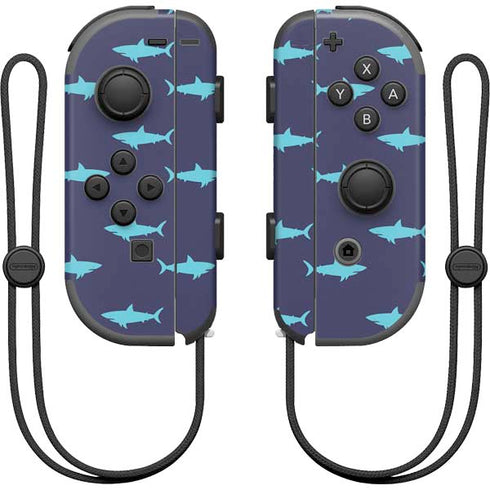 Shark Print Nintendo Skins